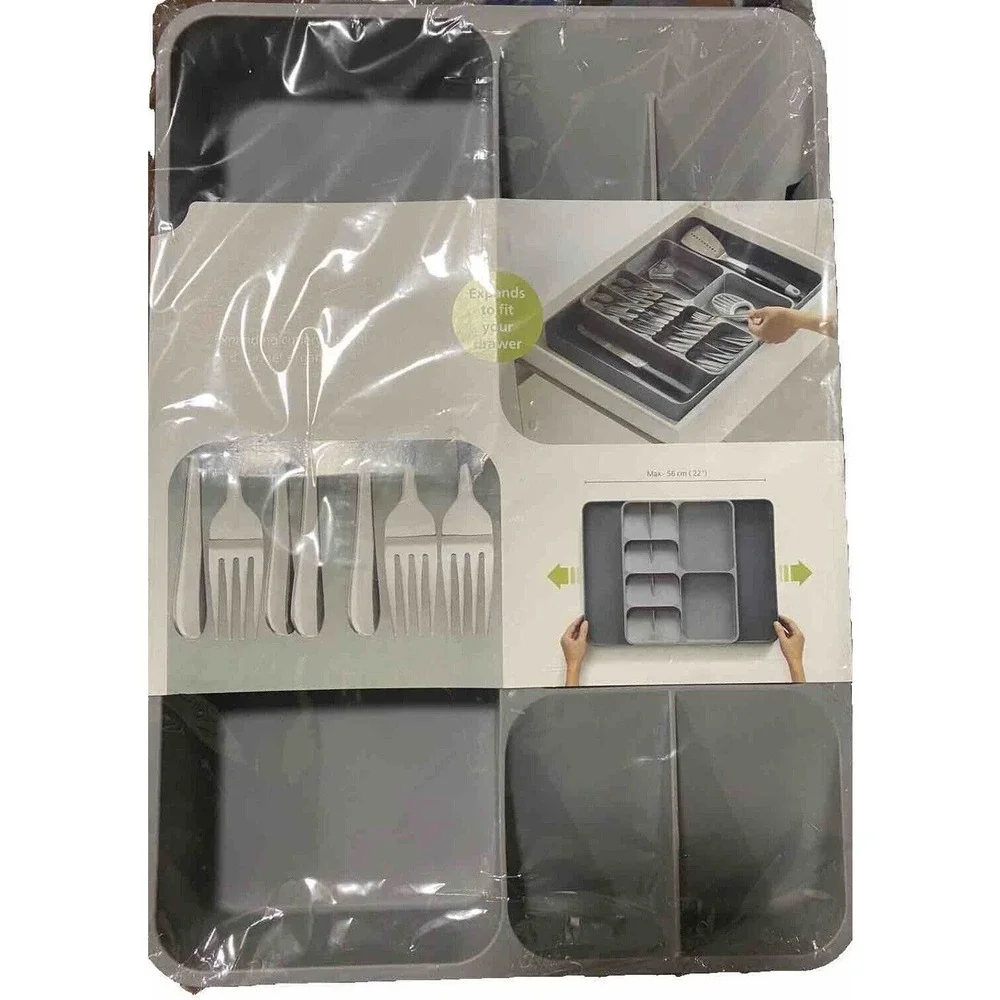 New Kitchen Drawer Organizer Tray‎ Silverware Organizer Storage Tray Expandable